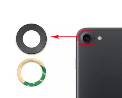 iPhone 7, 8, SE 2nd Gen Replacement Rear Camera Glass Lens with