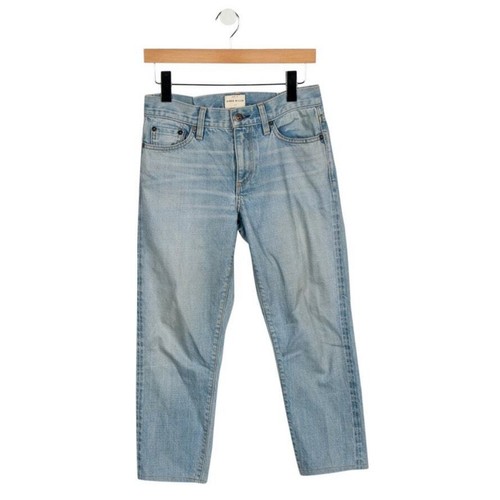 Simon Miller W894 Classic Skyland Jeans Cropped Straight Leg Womens 25 USA Blue