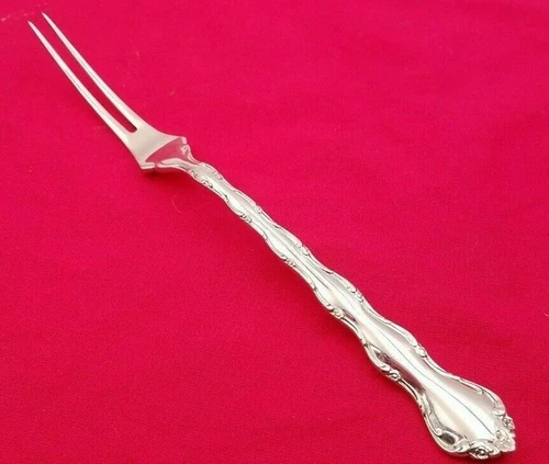 Tara Reed & Barton Sterling Silver Custom Made Spinach Fork 6706