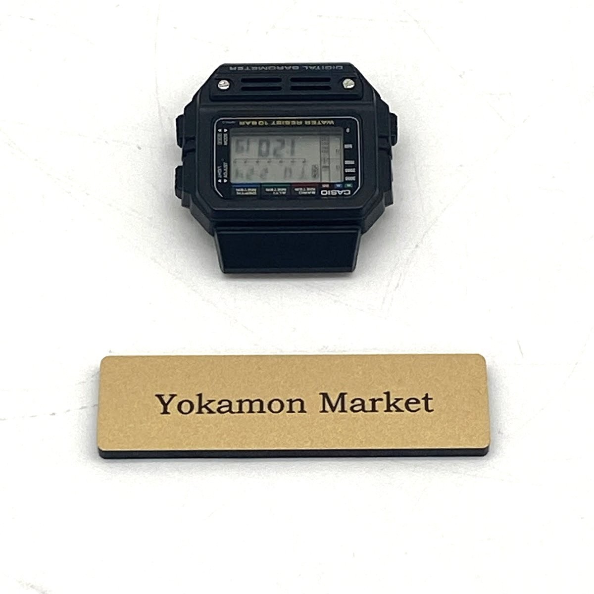 Vintage Casio Digital Watch Barometer Bm-100wj 560 Altimeter Depth