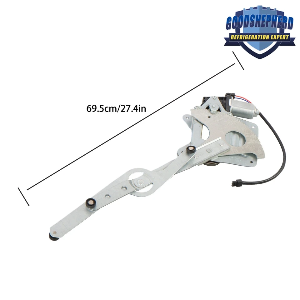 Conjunto de motor y regulador de ventana eléctrica para GMC Sonoma Chevrolet S10 94-2004 FL&FR Foto 2 de 4