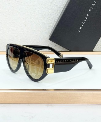 Philipp Plein Shield Sunglasses - Model: SPP127V - Size: 60-13-145