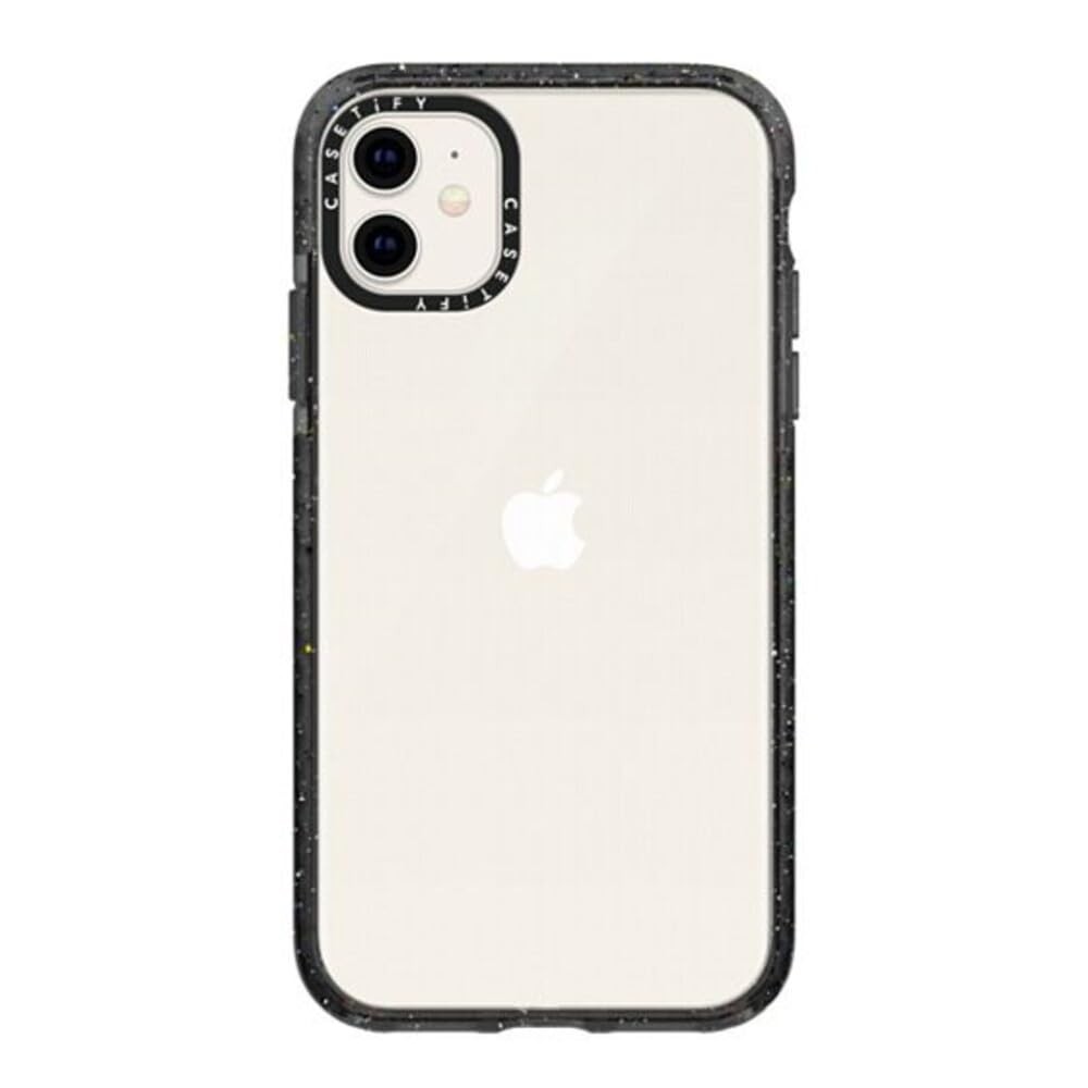 CASETiFY Impact Clear Black Case for iPhone 11 - Shockproof Protection