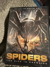 Spiders (DVD, 2013, Includes Digital Copy) New Sealed