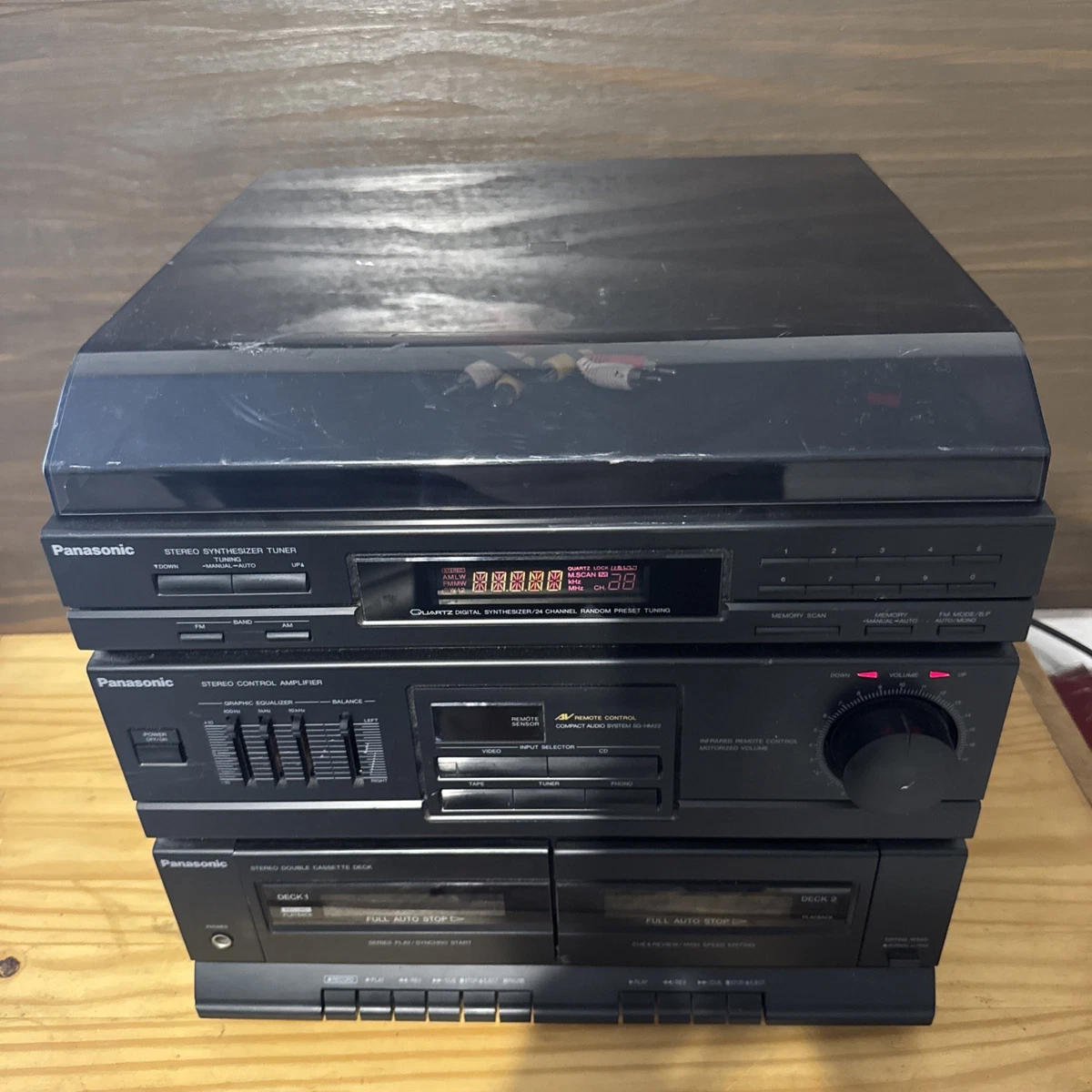 日*9様 【ジャンク】パナソニック　パーソナルミュージックPAシステム Panasonic Sg In Vintage Stereo Receivers for sale | eBay