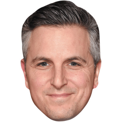 Ben Willbond (Lächeln) Promi Maske, flaches Kartengesicht, Kostüm Maske