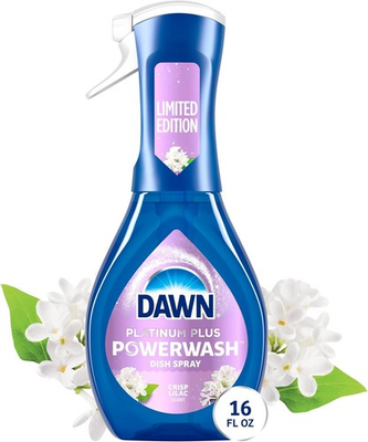 #ad Dawn Powerwash Spray Dish Soap Dishwashing Liquid Crisp Lilac 1 Starter Kit $9.00