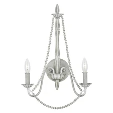 Feiss Maryville Two Arm Wall Light in Washed GreySKU: FE-MARYVILLE2