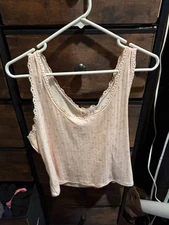 Olive and Oak Women's Pink Tank Top