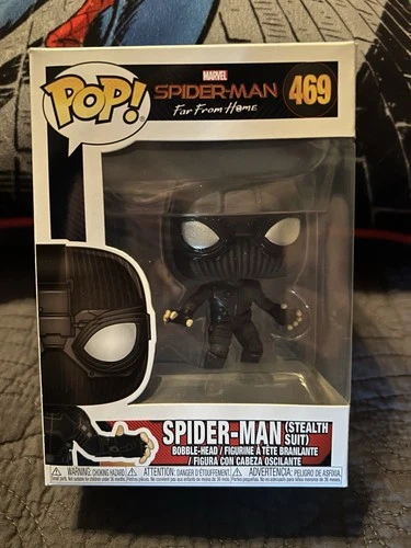Funko Pop! Marvel Spider-Man: Far From Home Movie Stealth Suit #469