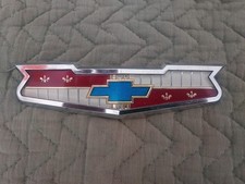 1950s Chevy Bel Air Hood Emblem. Original. 7-14 Wide.