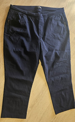 Damen Capri Gummibund  3/4 Sommerhose blau Gr. 44 von My Own
