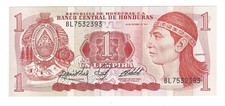 Honduras 1 Lempira 1984 Quasiment Neuf