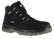 DeWalt Challenger Herren Schwarz Nubuk Wasserdicht Sicherheit S3 Stahlkappe Arbeitsstiefel