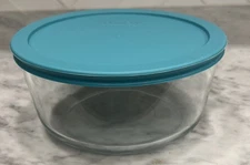 Pyrex clear glass Storage Dish Vegetable Container/PrepBowl With Lid 7203