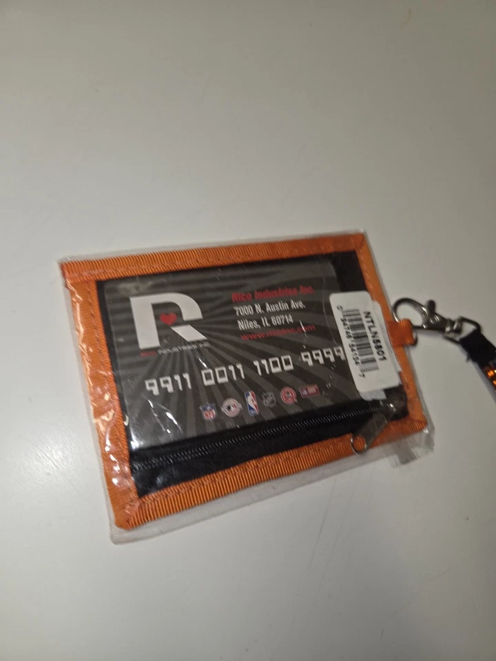 MLB New York Mets ID Wallet Holder Beaded Lanyard Licensed NEW - Image 4 of 4