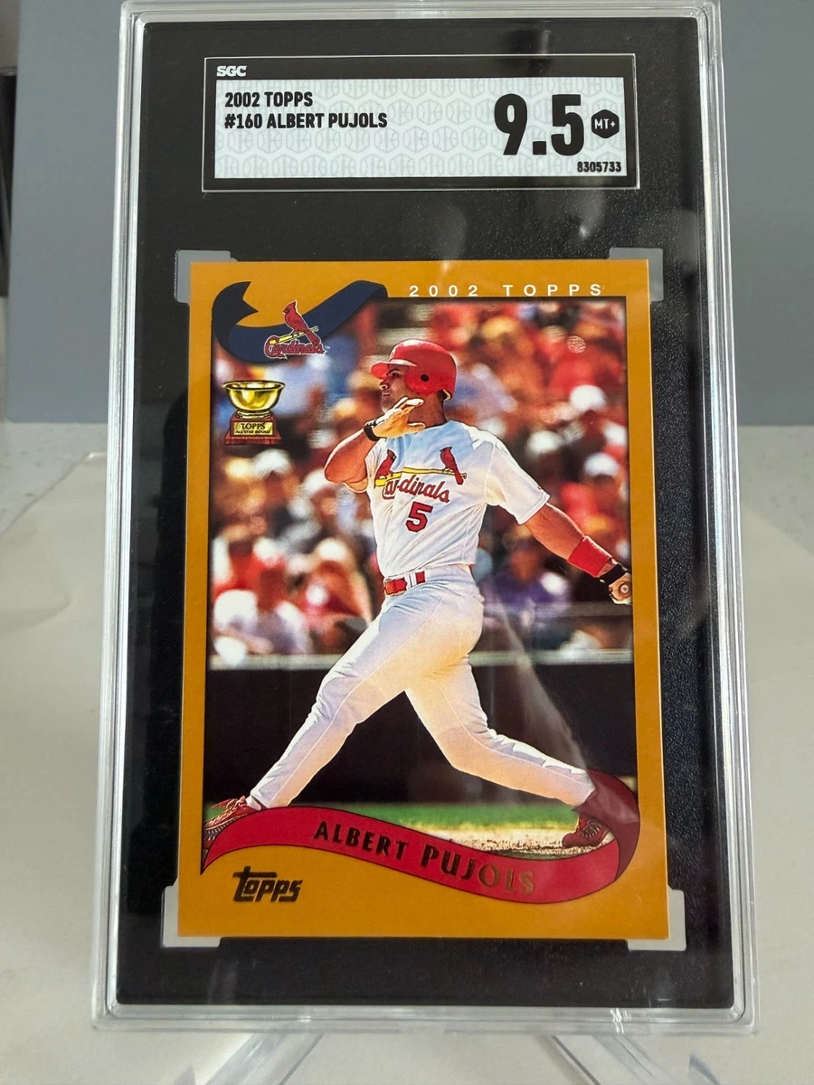Topps Albert Pujols Grade 9.5 Baseball Sports Trading Cards