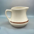 Vintage Homer Laughlin small Creamer Restaurant Ware white Ironstone Farmhouse