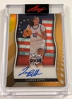 Lauren Betts 2026 Leaf Metal Independence Gold Flag AUTO Autograph Card 1/1 !!!