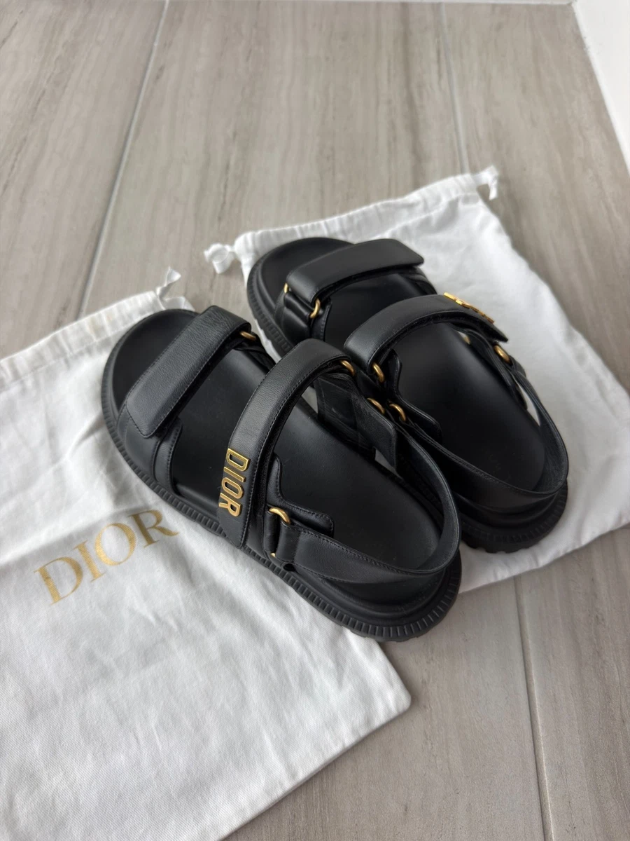 Dior Gold Sandals for Women for sale | eBay