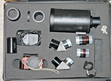 Novalux 500 MC Maksutov Cassegrain Teleskop +Zubehör +Koffer +Lumix GF3 +Stativ