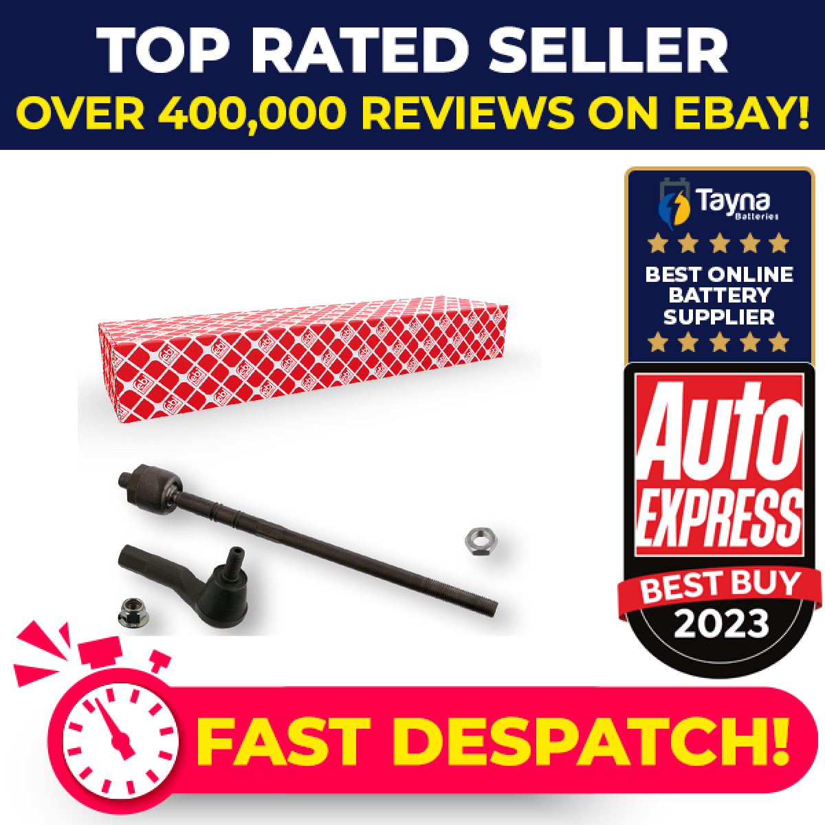 Steering Rod Assembly Right 44240 Febi 1S0423810A 1S0423810AS1 Quality New