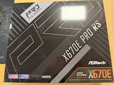 Asrock X670E Pro RS AMD X670 Socket AM5 ATX Asrock