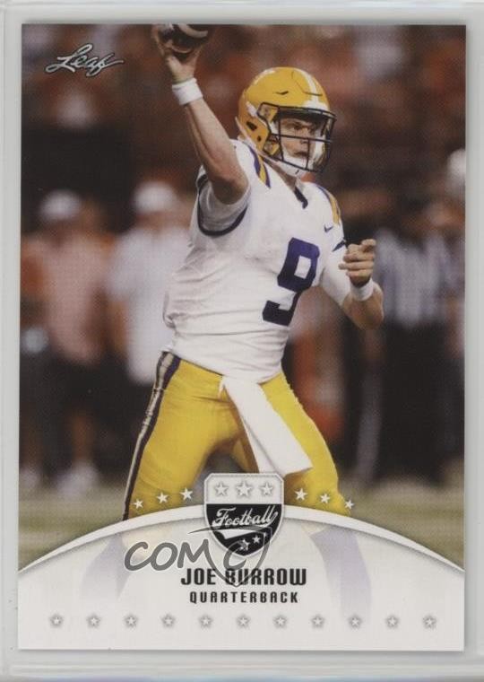 2020 Leaf Joe Burrow 2015 Leaf Style Joe Burrow #LF-01 Rookie RC 2u3