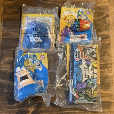Jack in the box 1990S I am THE Tick  Complete Set of 4 FOX KIDS Sealed New