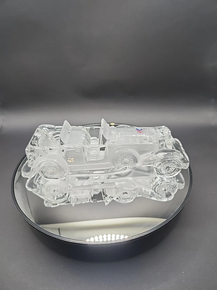 HOFBAUER 1930 Dusenberg J Derhan Tourister - Natchmann Magic Cristal Papeweight Foto 3 de 4