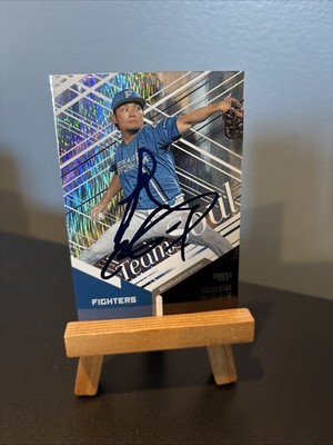 Hiromi Itoh 2025 BBM Fighters Team Soul #TS08 BLUE Foil Signature 024/100 伊藤 大海