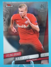 2019-20 Topps Finest Erling Haaland Rookie Card RC #91 Salzburg SP. rookie card picture