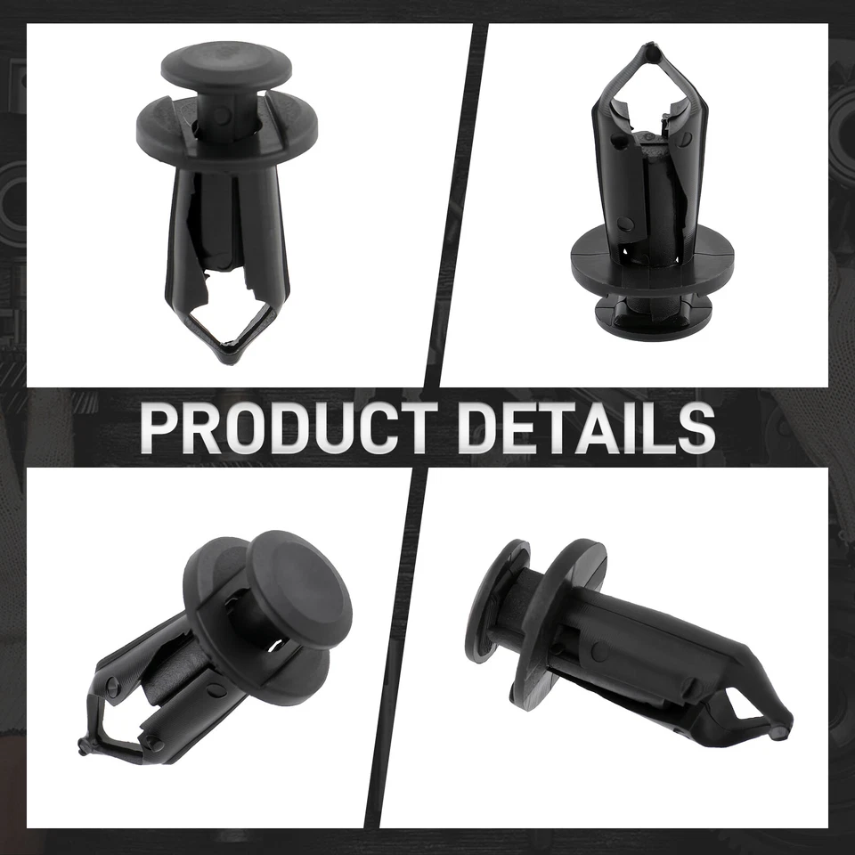 120 piezas clips de guardabarros remaches de carrocería para Suzuki King Quad 250 300 400 450 500 700 750 Foto 4 de 4