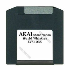 Akai S5000 / S6000 100MB Zip Disk World Whistles EV51035