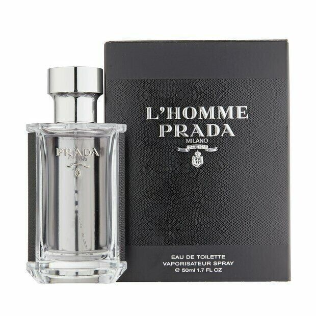 Prada L'Homme 50ml Eau De Toilette EDT Spray - Brand New