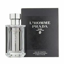 Prada L'Homme 50ml Eau De Toilette EDT Spray - Brand New