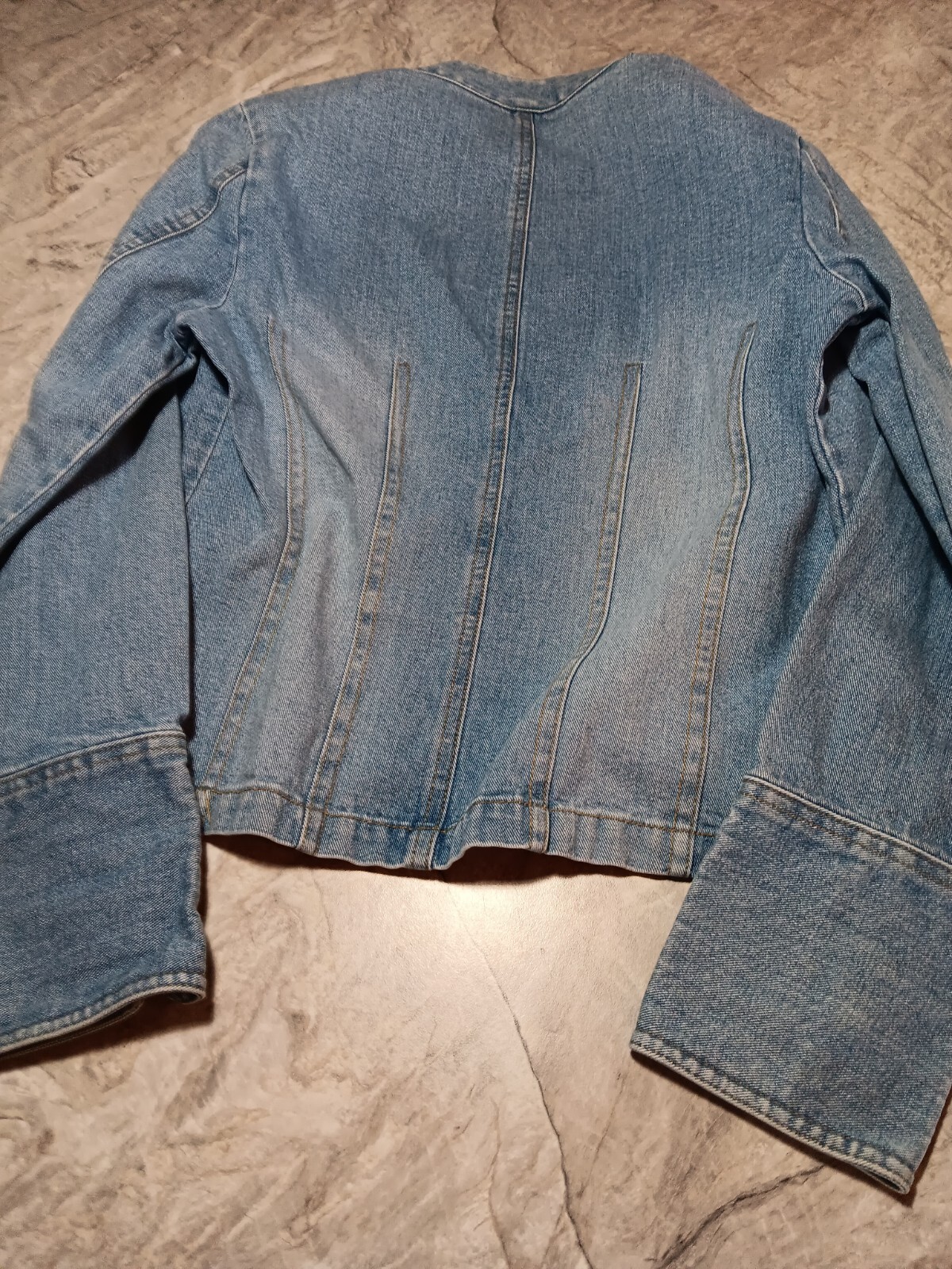 Teen Girls Small Will Smith Jean Zip Up Jacket