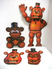 Five Nights At Freddy's 4-Piece Asst. Cutout Decorations 18.5" Freddy Halloween