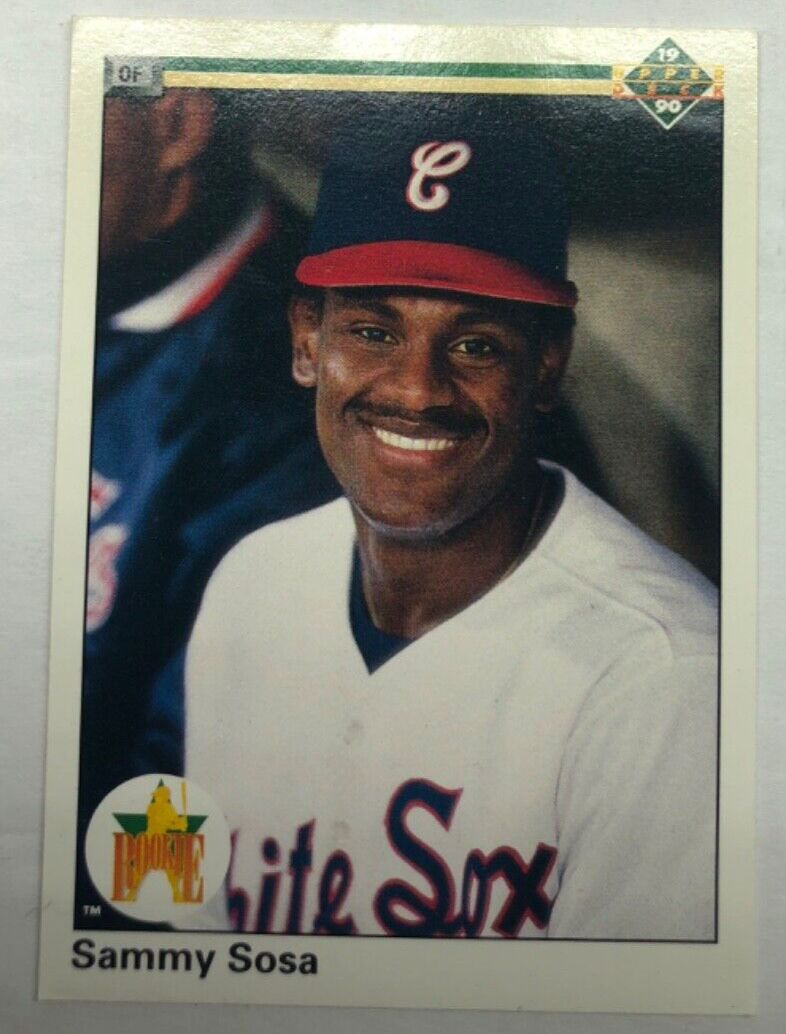 rare sammy sosa cards Baseball Price Guide Sammy Sosa 1990 Upper Deck