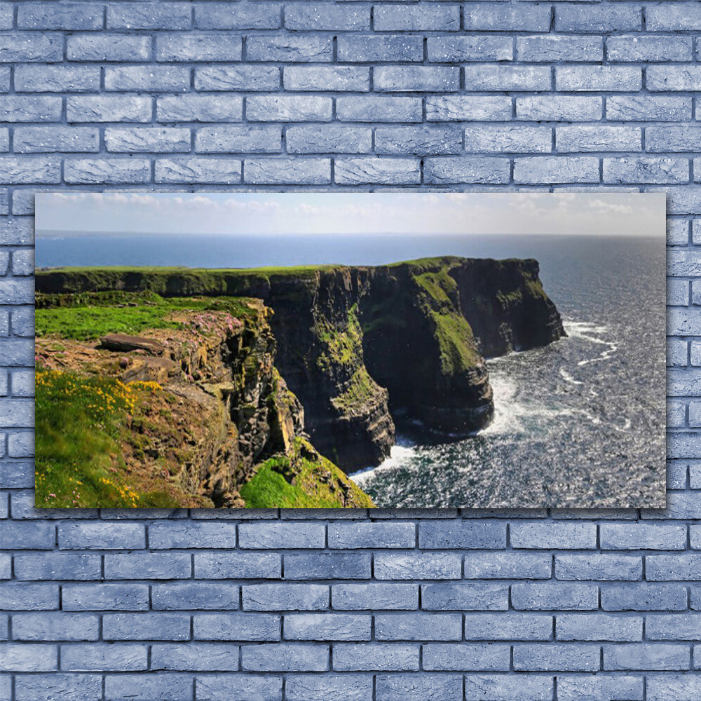 Photo sur toile 140x70 cm pour illuminer une pièce sombre avec un paysage de mer