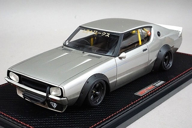 1:18 ignition model IG0434 LB-WORKS Kenmary 2door Silver 1:18 ignition model IG0434 LB-WORKS Kenmary 2door Silver