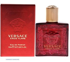 VERSACE EROS FLAME EDP 0.17 OZ / 5 ML FOR MEN SPLASH MINI NIB 