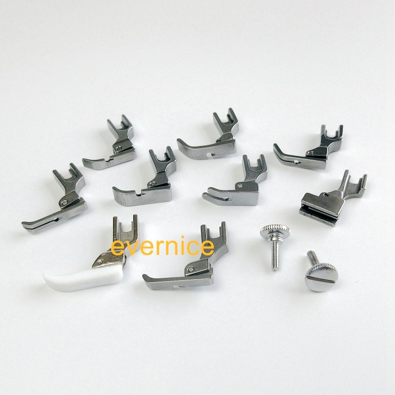 9 ZIPPER FEET FOOT HIGH SHANK for JUKI DDL5500 5550 DDL8300 8500 8700
