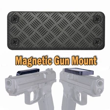 Gun Magnet Mount Magnetic Holder Holster Concealed Gun for Car Bed Under Desk US