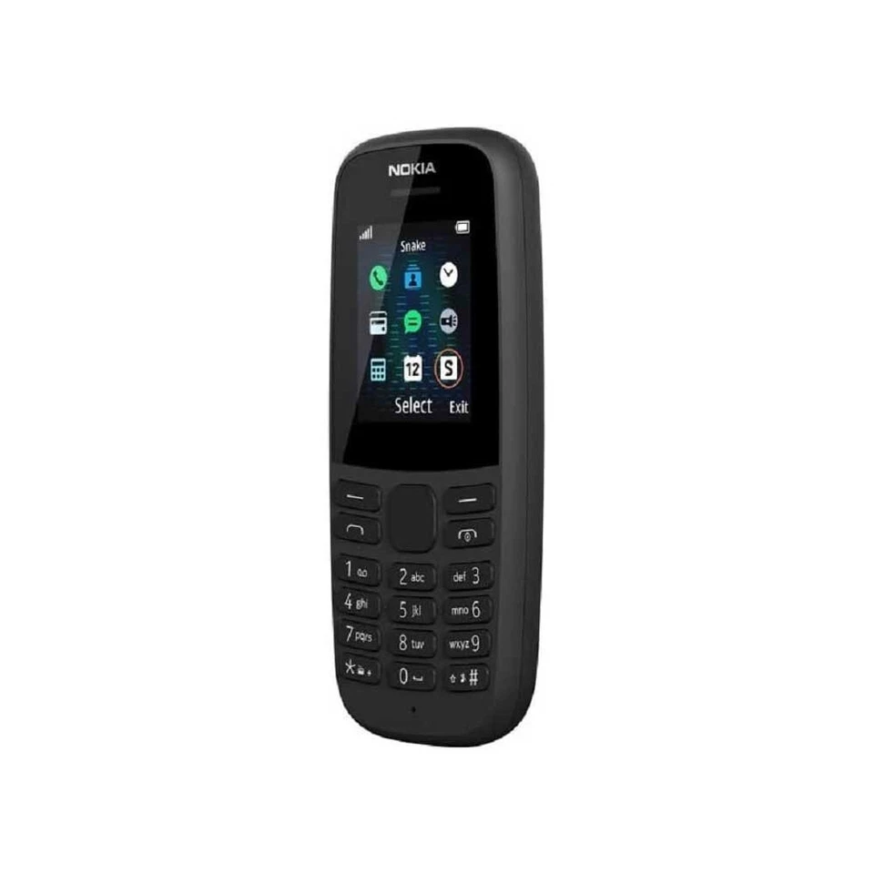 Nokia 105 2019 Dual Sim con Lingua Italia Nero - Immagine 2 di 4