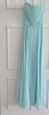 Beautiful Morilee Bridesmaid Prom Party Formal Dress in Mint Green Adult Size 8