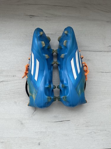 Scarpe da calcio Adidas F50 Adizero FG blu US8 1/2 UK8 EUR42 - Foto 4 di 14