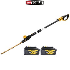 DeWalt DCMPH566 18V XR Pole Hedge Trimmer 3.35m With 2 x 4.0Ah Batteries