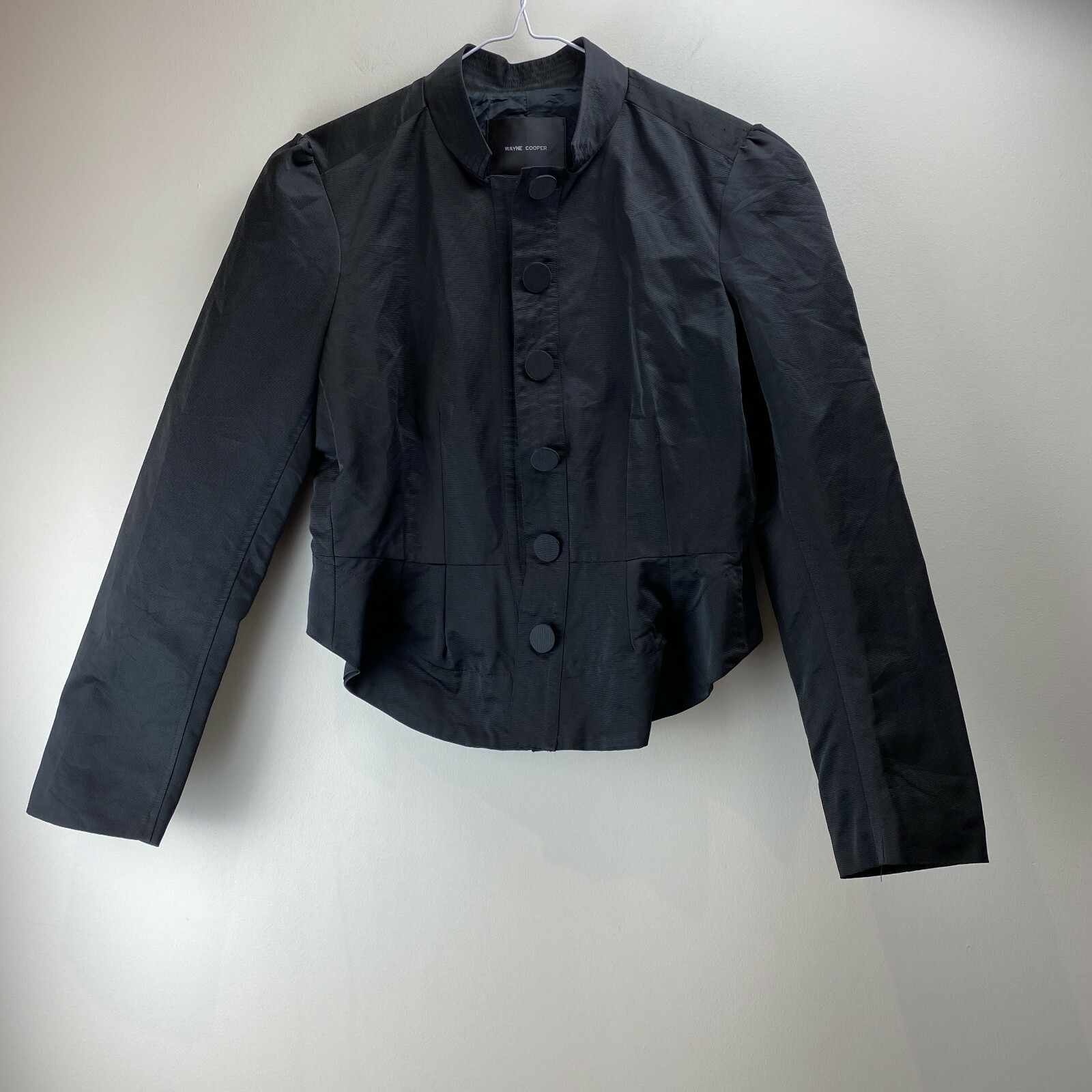 Wayne Cooper Womens Black Chic Long 