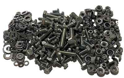 3 kg sortiert 1/4'' 3/8'' 5/16'' 7/16'' 1/2'' UNF Imperial Sechskantschrauben Muttern Unterlegscheiben